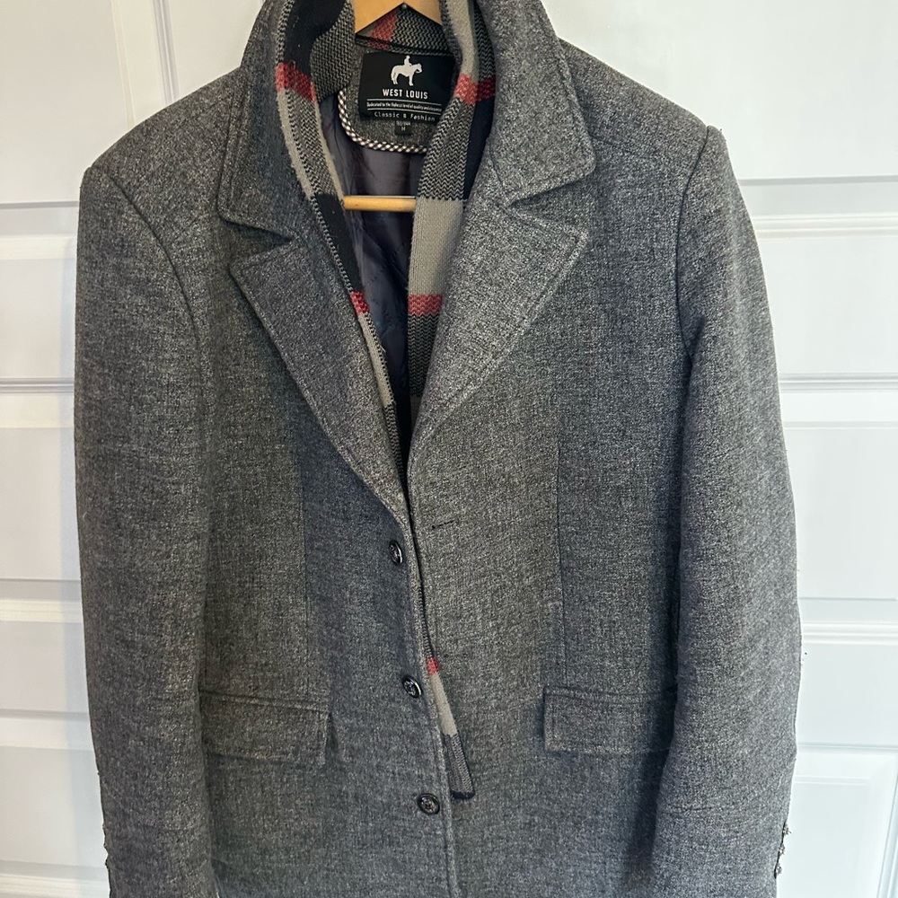 Gray West Louis Men's Jacket